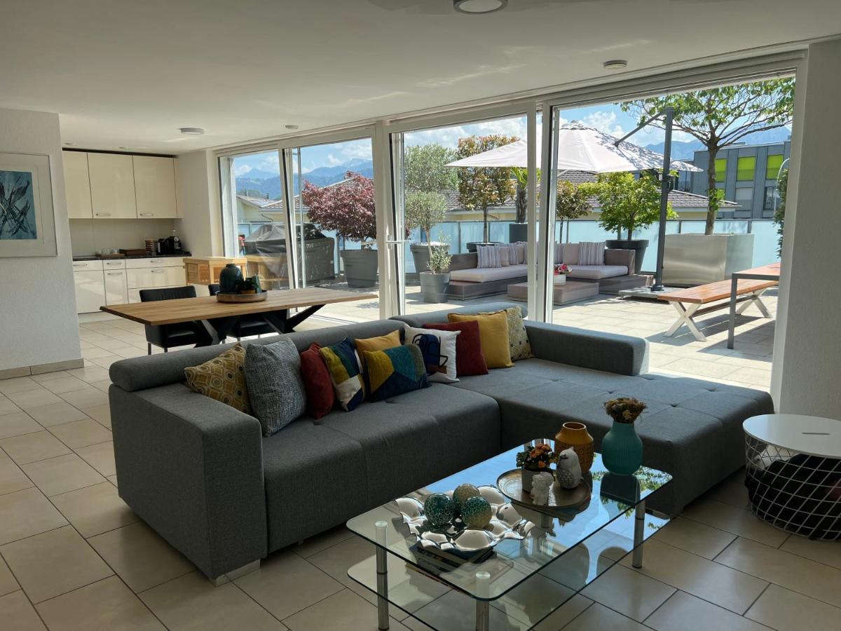 Atikka, Atico, Penthouse Leilighet Luzern Eksteriør bilde