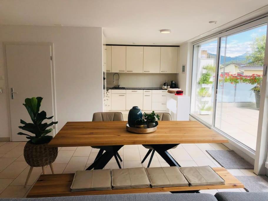 Atikka, Atico, Penthouse Leilighet Luzern Eksteriør bilde